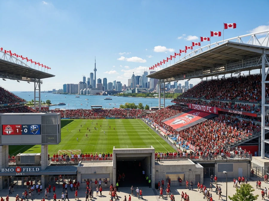 BMO Field stadium in Toronto, 2026 FIFA World Cup venue
