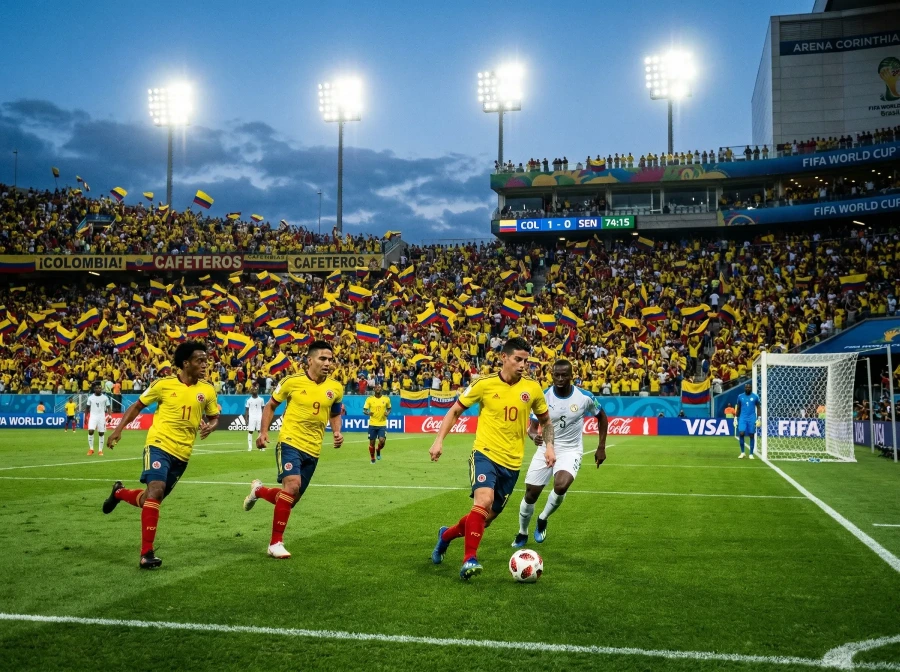 Colombia national soccer team Los Cafeteros at the 2026 FIFA World Cup Group K