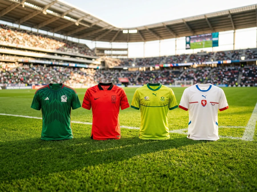2026 World Cup Group A featuring Mexico, South Korea, South Africa and Czechia