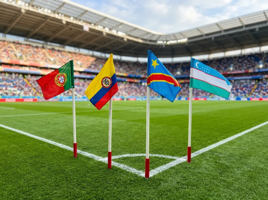 World Cup 2026 Group K with Portugal, DR Congo, Uzbekistan and Colombia