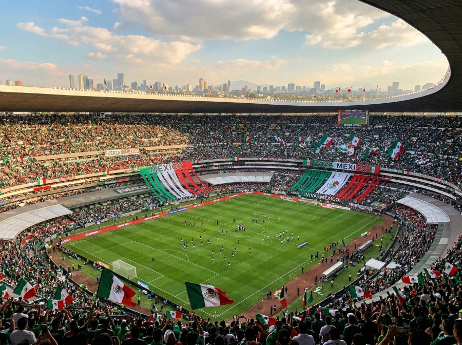 Mexico national soccer team El Tri as 2026 FIFA World Cup co-hosts