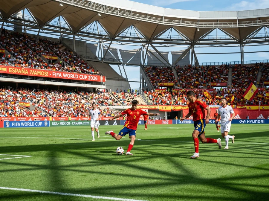 Spain national soccer team young squad heading into the 2026 FIFA World Cup