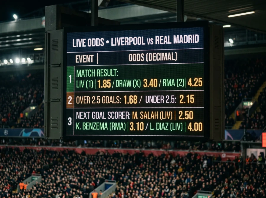 Decimal odds board for the 2026 FIFA World Cup outright winner market