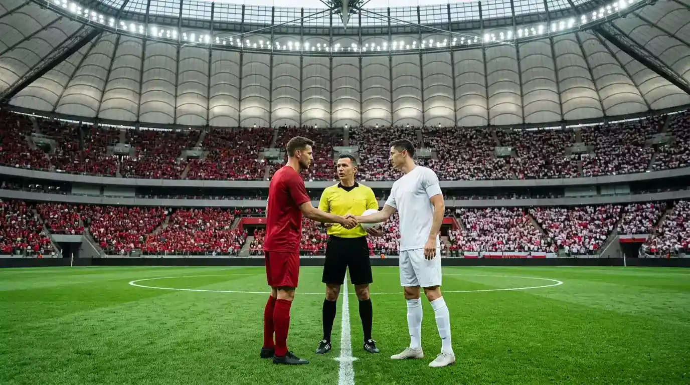 Canada and Switzerland captains line up at BC Place ahead of their decisive Group B match